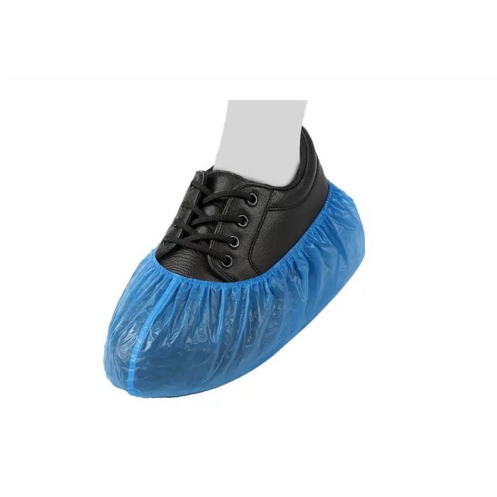 Reflexx Copriscarpe monouso in Cpe blu confezione da 100 pezzi
