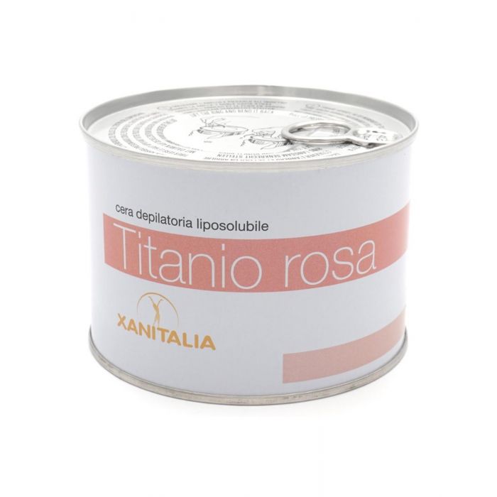 Ceretta in barattolo liposolubile titanio rosa 400 ml Xanitalia