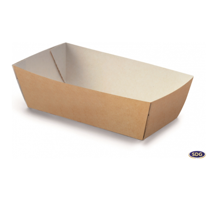 VASCHETTA PORTAFRITTO AVANA 100X68X45 MM in cartoncino - SDG 612