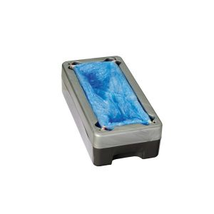 Dispenser Automatico Copriscarpe | Con 100 Copriscarpe Inclusi | Pedale A Pressione | Per Casa, Ufficio, Ospedale