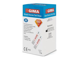 Strisce reattive al glucosio per autodiagnosi-Vari formati-Gima