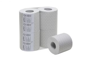 Carta igienica-Tissue fascettata-2 veli-180 strappi-Celtex 