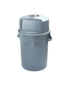 Cassonetto da esterno grigio Maxipush-120 lt e 80 lt-Medial