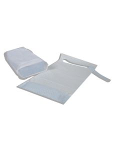 Secostore Bavaglio monouso con tasca impermeabile 100 pezzi