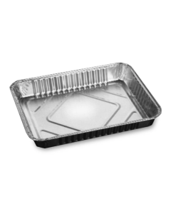 Vaschetta alluminio 12 Porz. senza coperchio 30 pezzi X4G - Compak