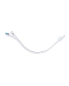 Catetere Foley Med's in silicone a 2 vie CH 14 sterili 5/15 ml