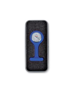 Orologio per infermiere colore blu con scatola in alluminio Gima