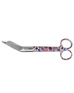 Forbici per bende in acciaio inox 18 cm fantasia bolle Gima