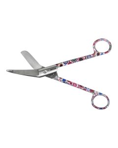Forbici per bende in acciaio inox 18 cm fantasia bolle Gima
