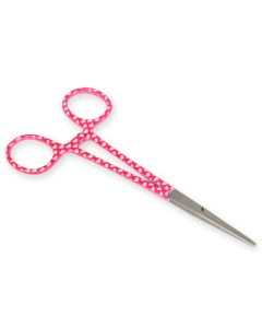 Pinza emostatica retta in acciaio inox anelli fantasia cuori 16 cm Gima