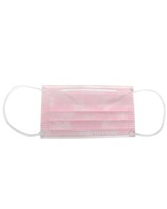 Mascherine chirurgiche filtranti rosa tipo II con elastici per adulti Gima 50 pezzi