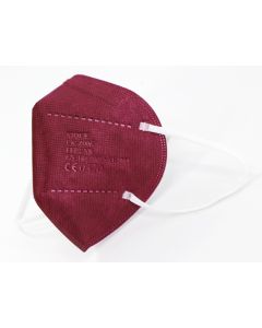 Mascherine FFP2 monouso bordeaux Gima  conf. 20 pezzi