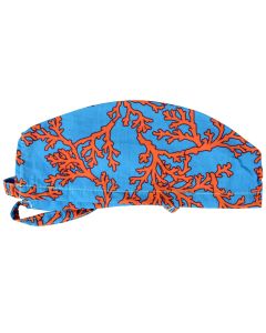 Cappellino chirurgico sala operatoria fantasia corallo taglia M Gima
