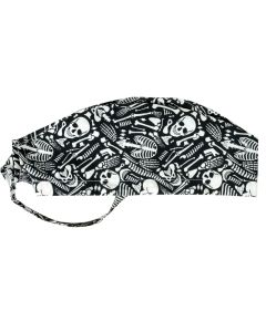 Cappellino chirurgico sala operatoria fantasia scheletro taglia M Gima
