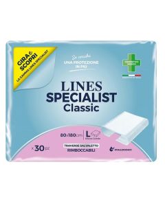 Lines specialist traversa assorbente letto 80 x 180 30 pezzi