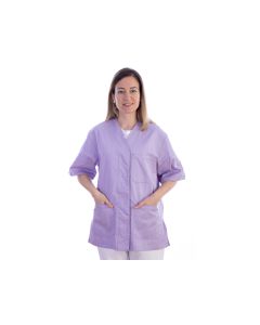 Casacca con bottoni viola in cotone/poliestere donna taglia S Gima
