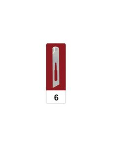 Lame sgorbie - Gouge sterile N.6 conf. 50 pezzi