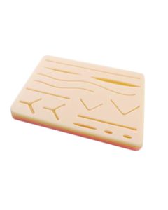 Pad in silicone per esercitazione sutura conf. 1 pezzo