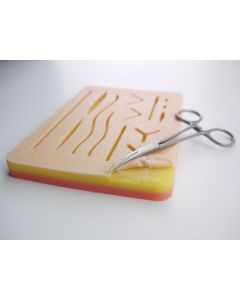 Pad in silicone per esercitazione sutura conf. 1 pezzo