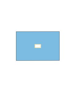 Telo chirurgico in TNT, 100 x 150 cm, azzurro, con foro 9 x 18 cm, conf.25 pezzi