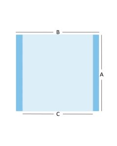Telo chirurgico sterile, per incisione 60 x 65 cm conf.50 pezzi