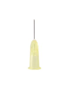 Ago scleroterapia, filler Luer sterile, giallo, calibro 30G, diametro 0,30 mm, lunghezza 12 mm, conf. 100 pezzi