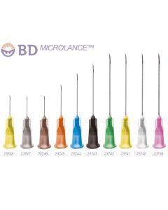 AGO IPODERMICO BD MICROLANCE 22G - 0,70x30 mm - nero conf. 100 pezzi