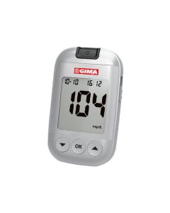 Kit glucometro mg/dl, lingue IT, DE, GR, Arabo, conf. 1 pezzo
