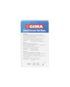 Strisce reattive al glucosio per autodiagnosi-Vari formati-Gima