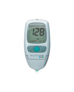 Multicarein dispositivo per l'autocontrollo di colesterolo, trigliceridi, glucosio, lingua inglese, conf. 1 pezzo