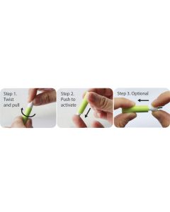 Lancette di sicurezza rotonde automatiche, calibro ago 28G, colore viola, conf. 100 pezzi