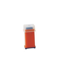 Lancette di sicurezza quadrate automatiche, calibro ago 23G, colore bianco, conf. 100 pezzi