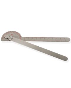 GONIOMETRO ROBINSON 180° - in acciaio INOX 