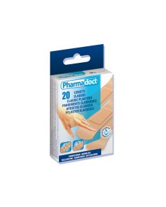 Cerotti classici 7 x 2 cm confezione da 12 scatole da 20 pezzi Gima