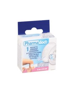 Rocchetto con cerotto medicale adesivo in TNT 5 m x 2,5 cm Gima conf. 12 pezzi