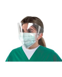 Mascherina chirurgica con elastici con visiera paraspruzzi - MASKOP