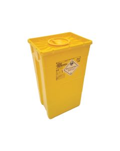 Contenitore rifiuti speciali 60 litri in plastica - tappo doppio 