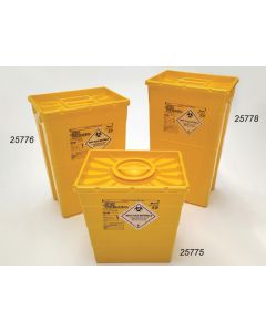 Contenitore rifiuti speciali 60 litri in plastica - tappo doppio 