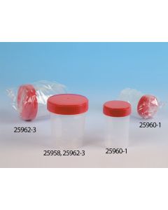 CONTENITORE URINE 120 ml - camera bianca ISO8 Gima conf. 250 pezzi