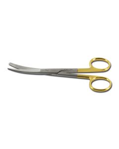 FORBICI CURVE IN TUGSTENO PUNTE ALTERNE 14,5 cm Gima