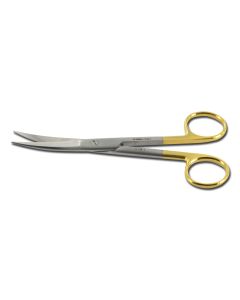 FORBICI CURVE IN TUGSTENO PUNTE ACUTE 14,5 cm