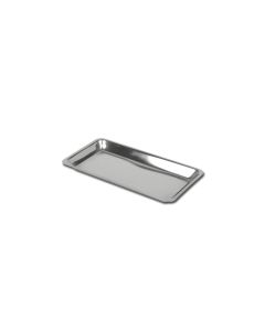 VASSOIO DENTALE IN ACCIAIO INOX 208x19x15 mm 