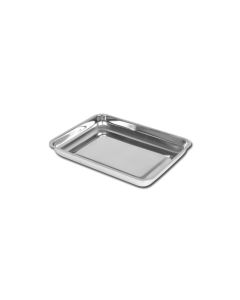 VASSOIO IN ACCIAIO INOX 210x160x25 mm