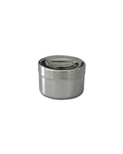 PORTACOTONE IN ACCIAIO INOX diametro 106x66mm - 0,5 litri