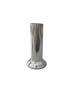 PORTAPINZE IN ACCIAIO INOX diametro 55x180 mm