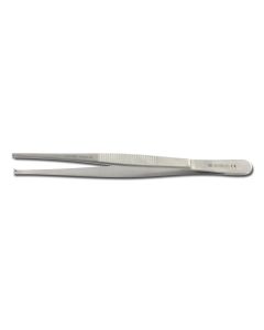PINZA CHIRURGICA in acciaio inox misura 14 cm 1x2 denti