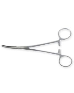 PINZA KELLY CHIRURGICA curva in acciaio inox misura 16 cm