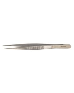 Pinza a punte fini-Pinze per dermatologia in acciaio-12 cm-Gima