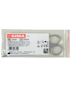 FORBICE RETTA punte alterne in acciaio inox misura 14,5 cm 
