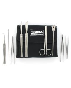 TROUSSE FERRI STANDARD in nylon kit composto da 9 ferri chirurgici